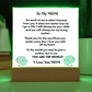 Square Acrylic Plaque