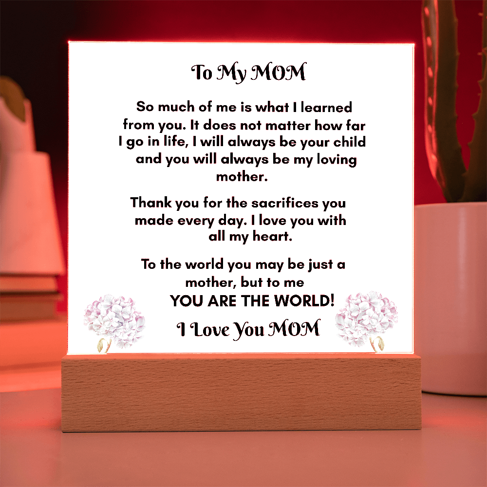 Square Acrylic Plaque