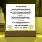 Square Acrylic Plaque