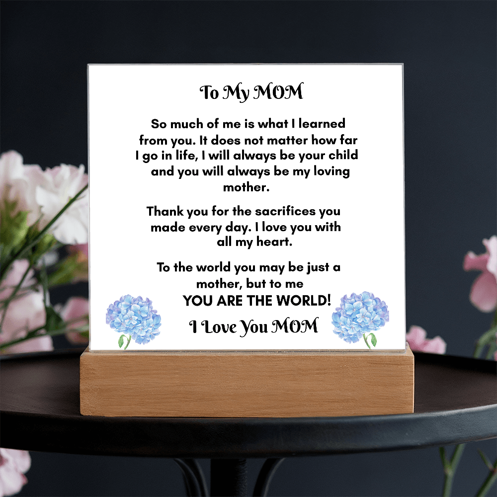 Square Acrylic Plaque