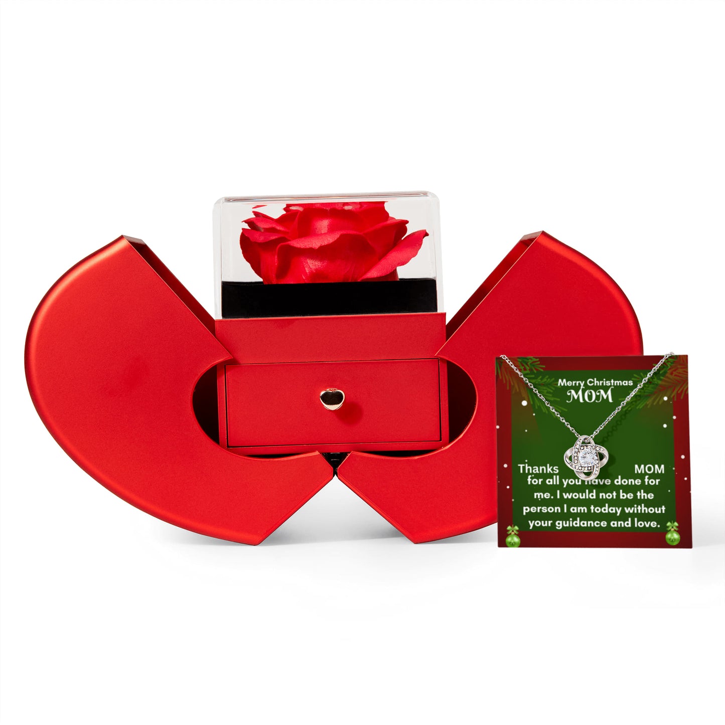 Love knot Necklace gift set