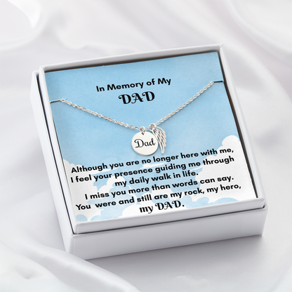 Dad Memorial Necklace