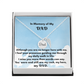 Dad Memorial Necklace