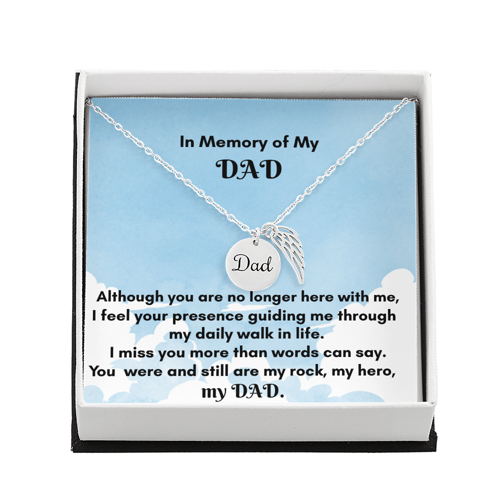 Dad Memorial Necklace