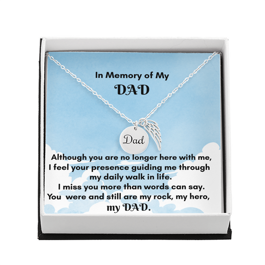 Dad Memorial Necklace