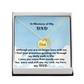 Dad Memorial Necklace