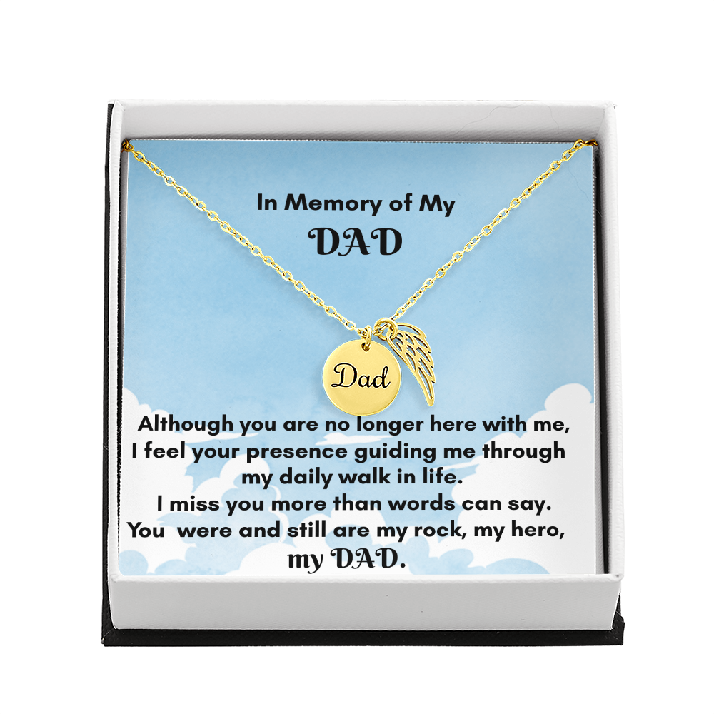 Dad Memorial Necklace