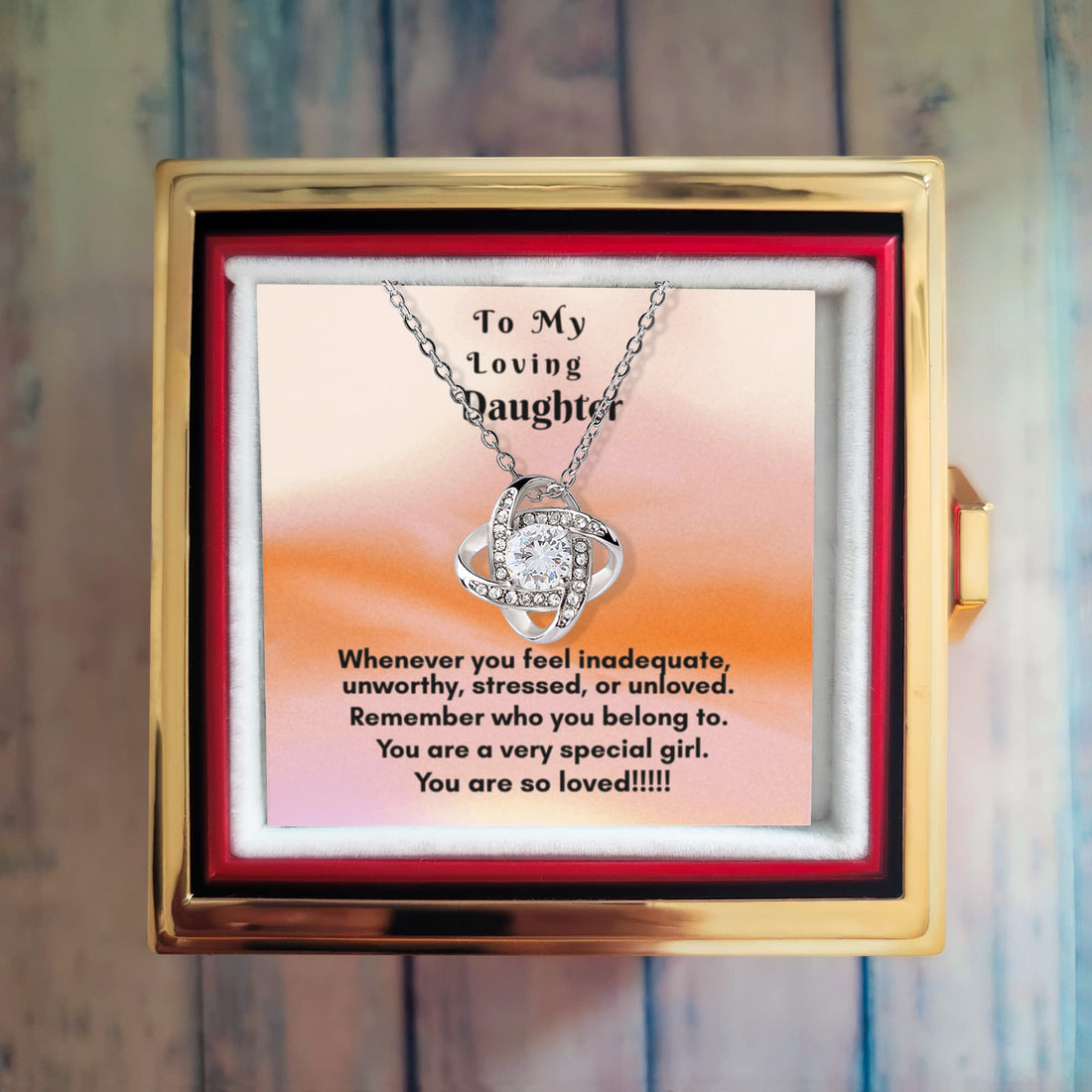 Love Knot Necklace Gift – A Timeless Symbol of Unbreakable Bonds