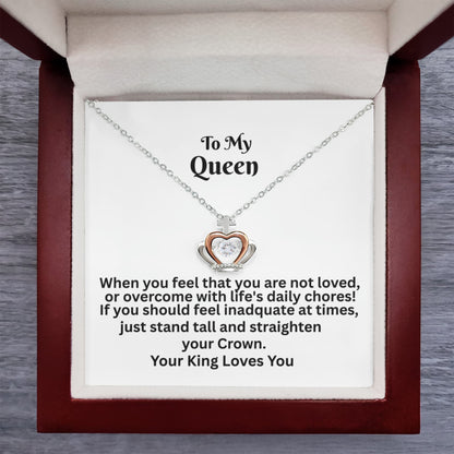 Crown Pendant Necklace
