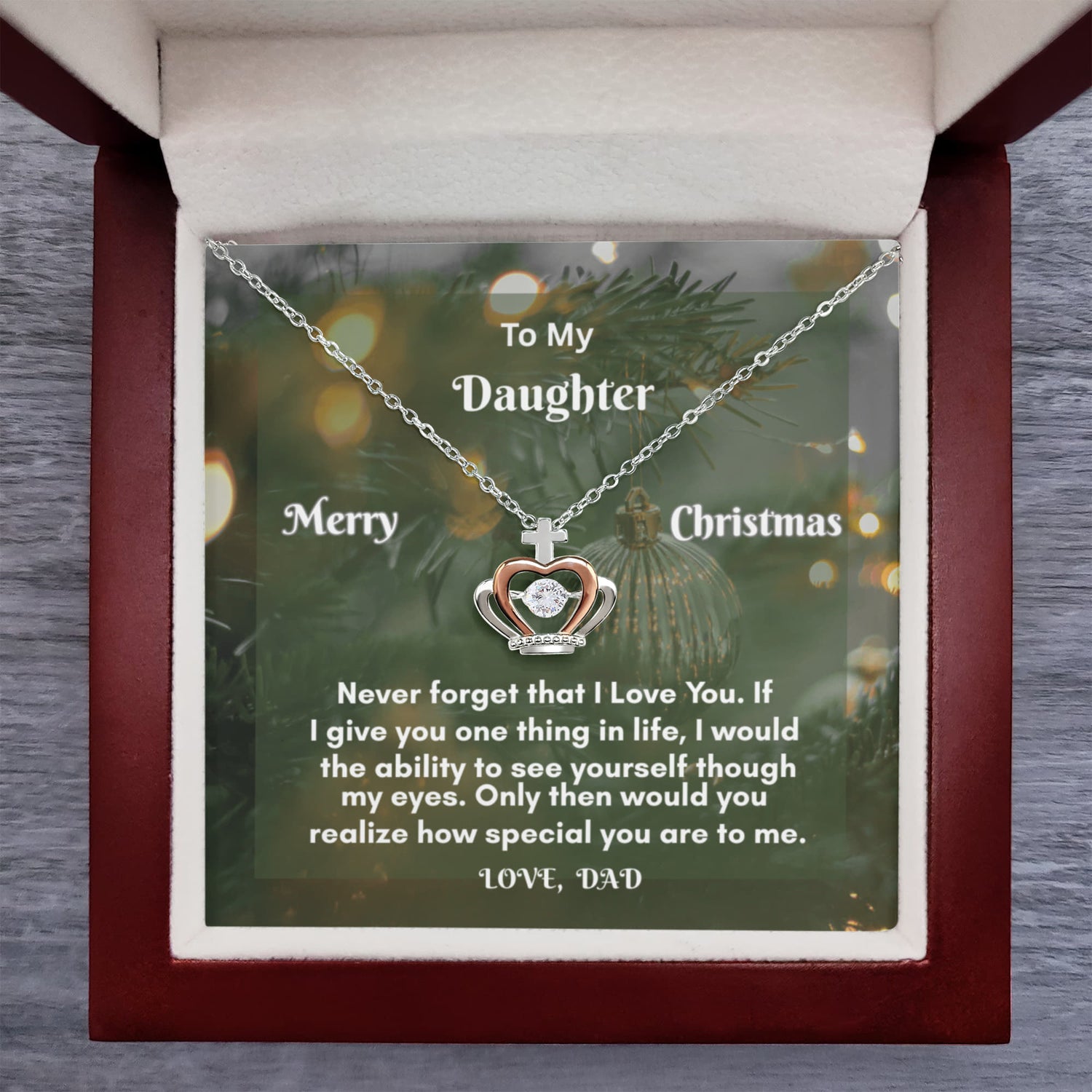 Crown Pendant Necklace  on sale now!