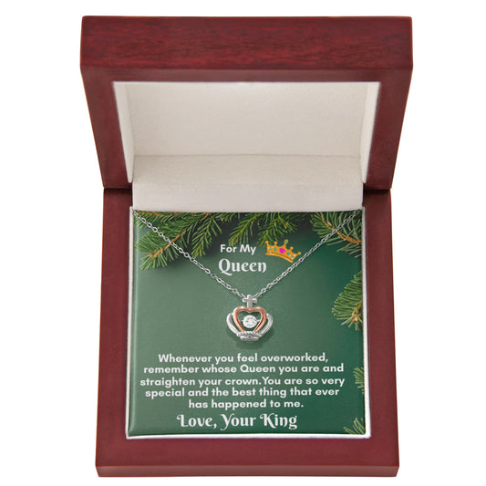 Crown Pendant Necklace