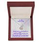 Baby Feet Heart Necklace
