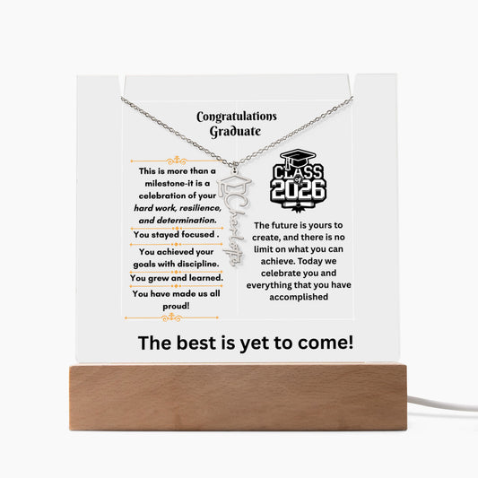 A Keepsake Acrylic Bundle for Graduation
