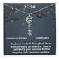 Graduation Name Necklace