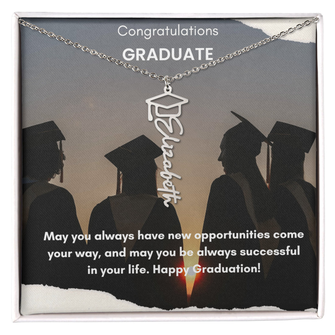 Personalized Graduation Necklace – A Cherished Keepsake for Life&