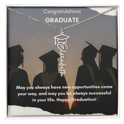 Personalized Graduation Necklace – A Cherished Keepsake for Life&