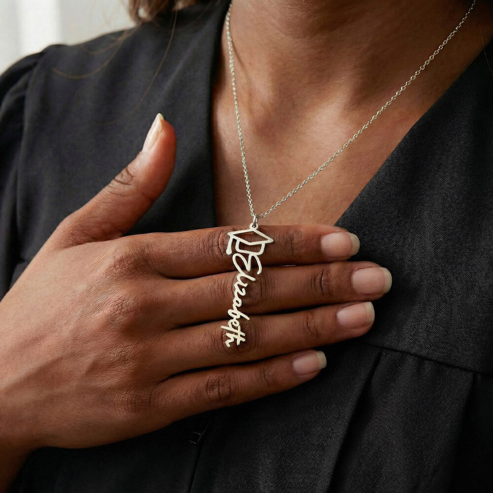 Our Graduation Name Necklace