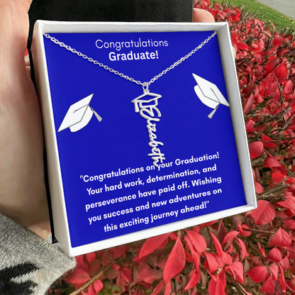 Personalized Graduation Name Necklace: A Cherished Keepsake for Remarkable Achievements