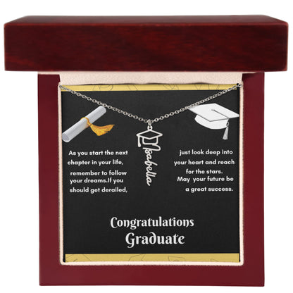 Personalized Graduation Necklace - Celebrate Your Achievements in Style