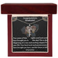 For the Graduate- A Personalized Name Necklace with a Cap