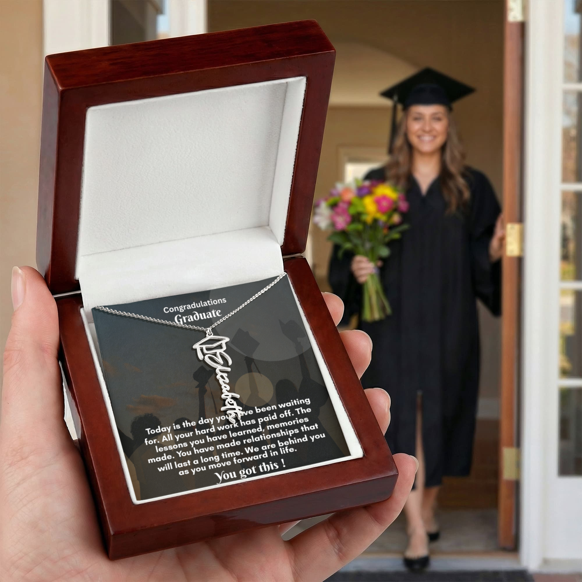 Personalized Graduation Necklace: Celebrate Achievement with a Unique Touch