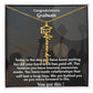 Personalized Graduation Name Necklace for Her