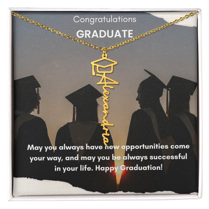 Personalized Graduation Necklace – A Cherished Keepsake for Life&