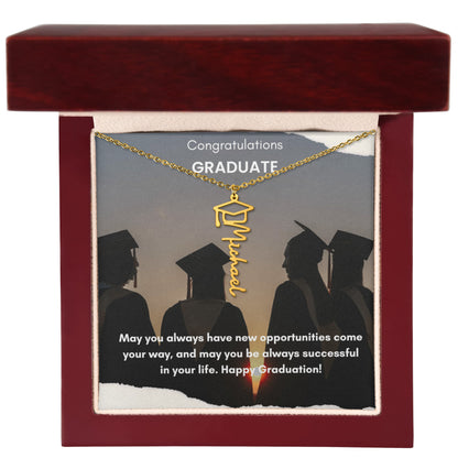 Personalized Graduation Necklace – A Cherished Keepsake for Life&