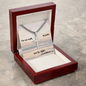 Personalized Cross with Cuban Link Chain