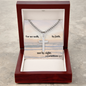 Personalized Cross with Cuban Link Chain