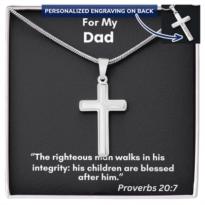 Customizable Cross Necklace for Meaningful Gift-Giving
