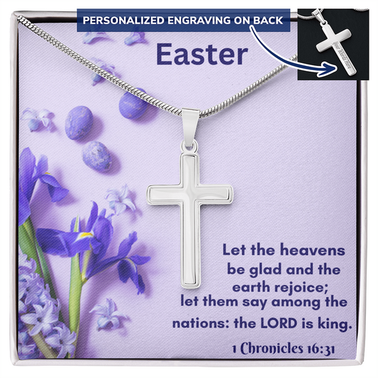 Personalized Cross Necklace