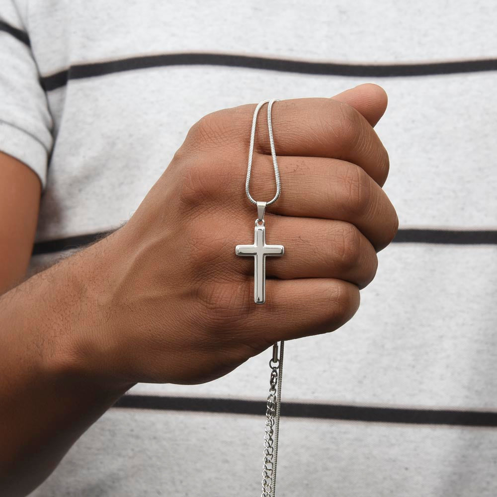 Customizable Cross Necklace for Meaningful Gift-Giving