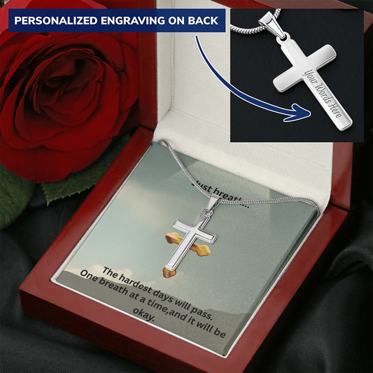 Personalized Cross Necklace