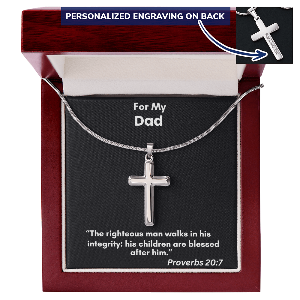 Customizable Cross Necklace for Meaningful Gift-Giving