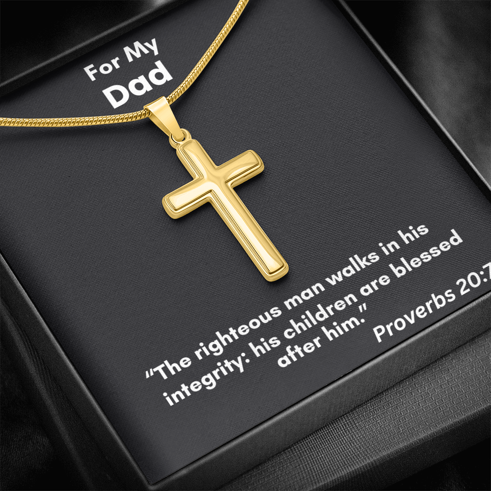 Customizable Cross Necklace for Meaningful Gift-Giving