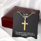 Personalized Cross Necklace
