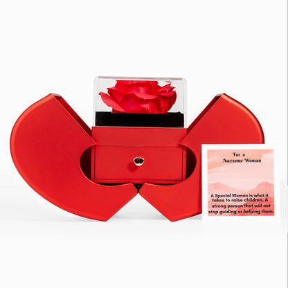 Alluring Beauty Necklace Gift Set – The Perfect Expression of Love in an Elegant Rose Box