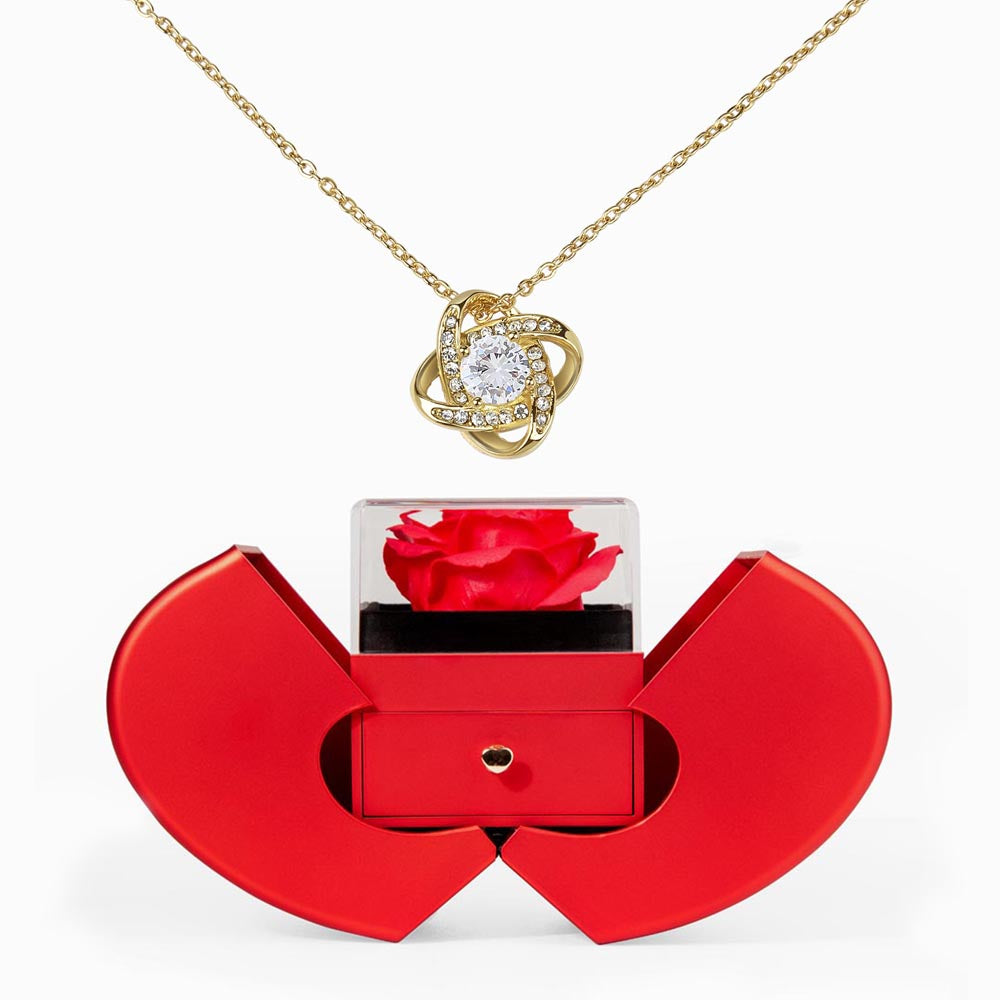 Love Knot Necklace Gift Set – A Timeless Expression of Love