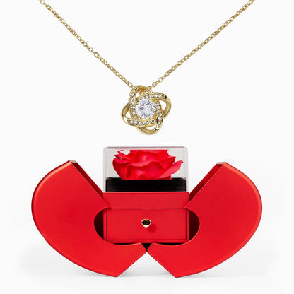 Love Knot Necklace Gift Set – A Timeless Expression of Love