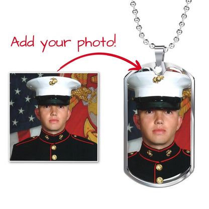 Personalized Dog Tag Necklace for Cherished Memories
